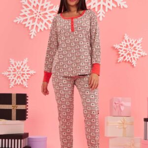 NBB Ayıcık Desenli Patlı Pijama Takımı 67537