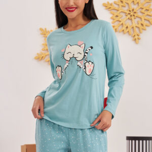 NBB Cute Cat Kadın Pijama Takımı 67549